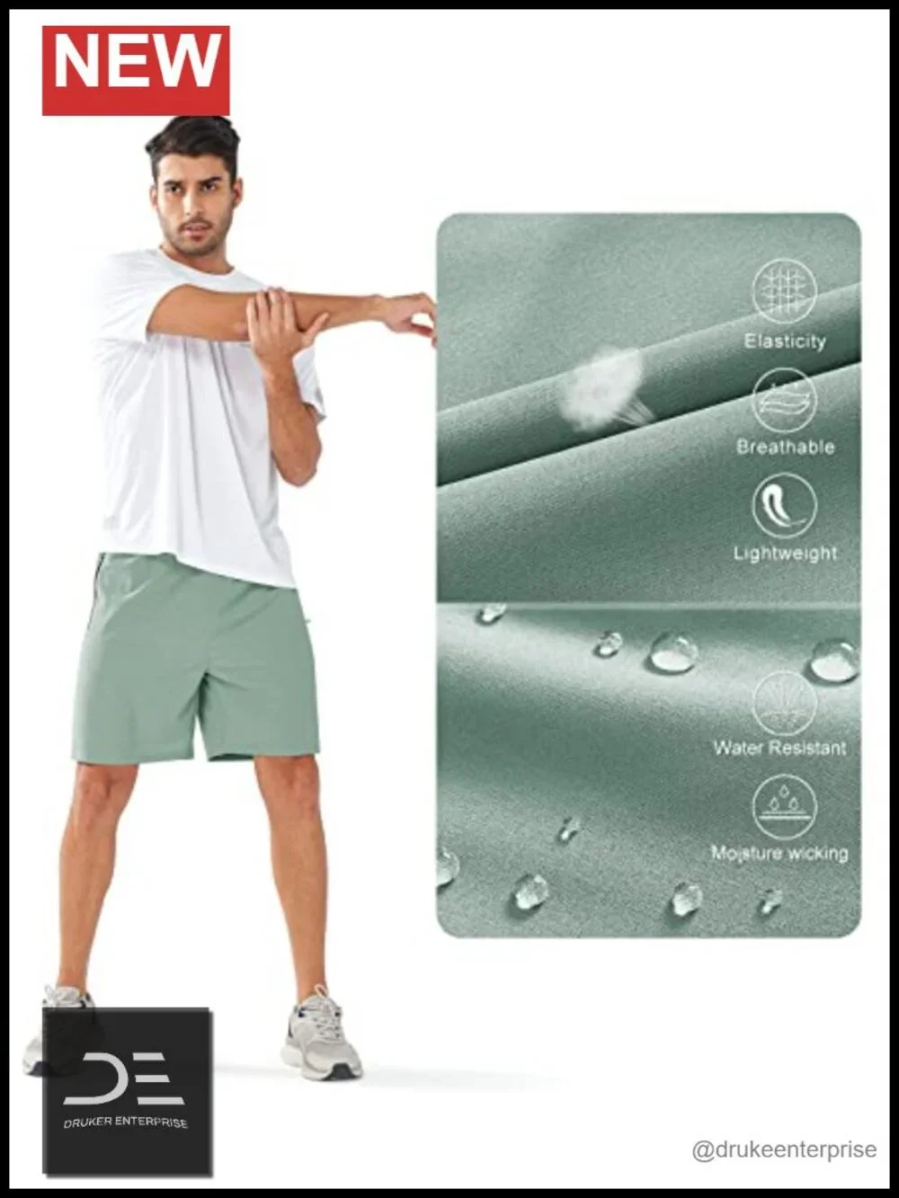 Men's Quick Dry Athletic Shorts 7